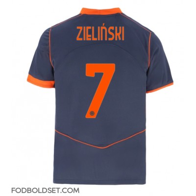Inter Milan Piotr Zielinski #7 Tredjetrøje 2025-26 Kortærmet Inter Milan Piotr Zielinski #7 Tredjetrøje 2025-26 Kortærmet